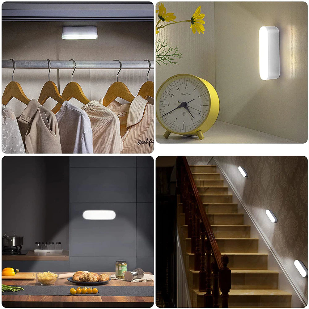 Draadloze LED Wandlamp met Bewegingssensor en Oplaadbare Batterij 7