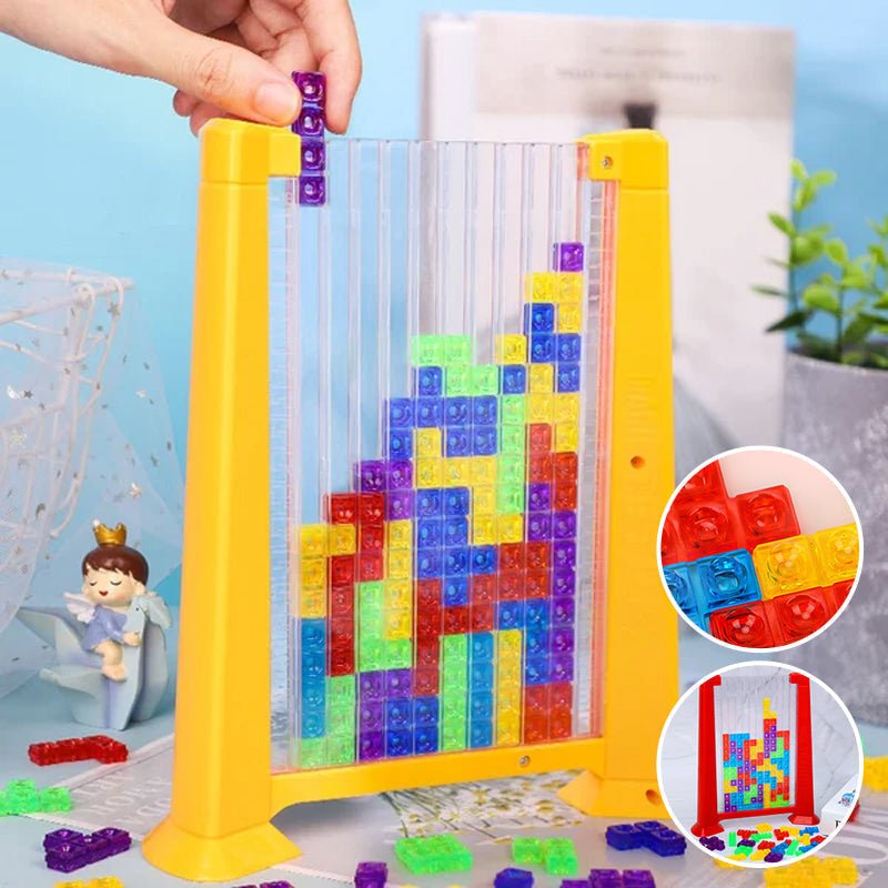 Kleurrijke bouwblokken set voor creatief spelen en leren.