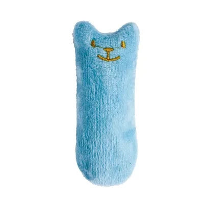 Interactief kattenspeelgoed Catnip Knuffel Knuffel Kauwspeeltjes met Catnip, ontworpen om katten gelukkig en actief te houden.