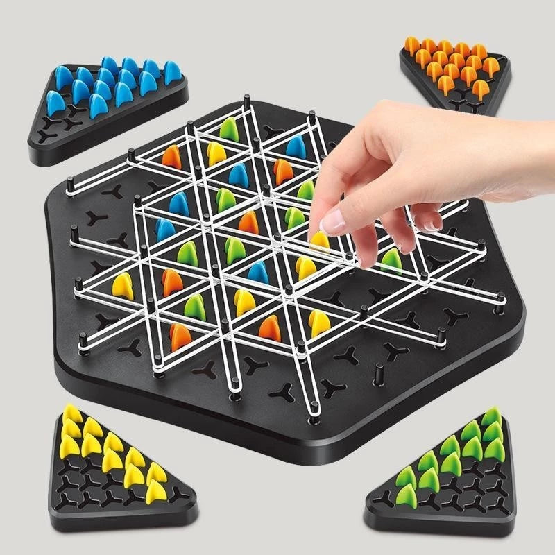 Hersenspel | Elastiek Schaakpuzzel voor Denkspelletjes 0