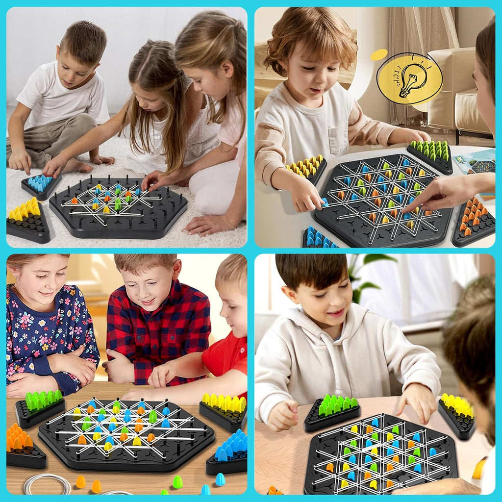 Hersenspel | Elastiek Schaakpuzzel voor Denkspelletjes 3