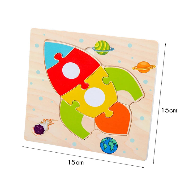 SmartTots educatieve speelgoedpuzzels perfect voor het aanleren van vormen en objectherkenning.
