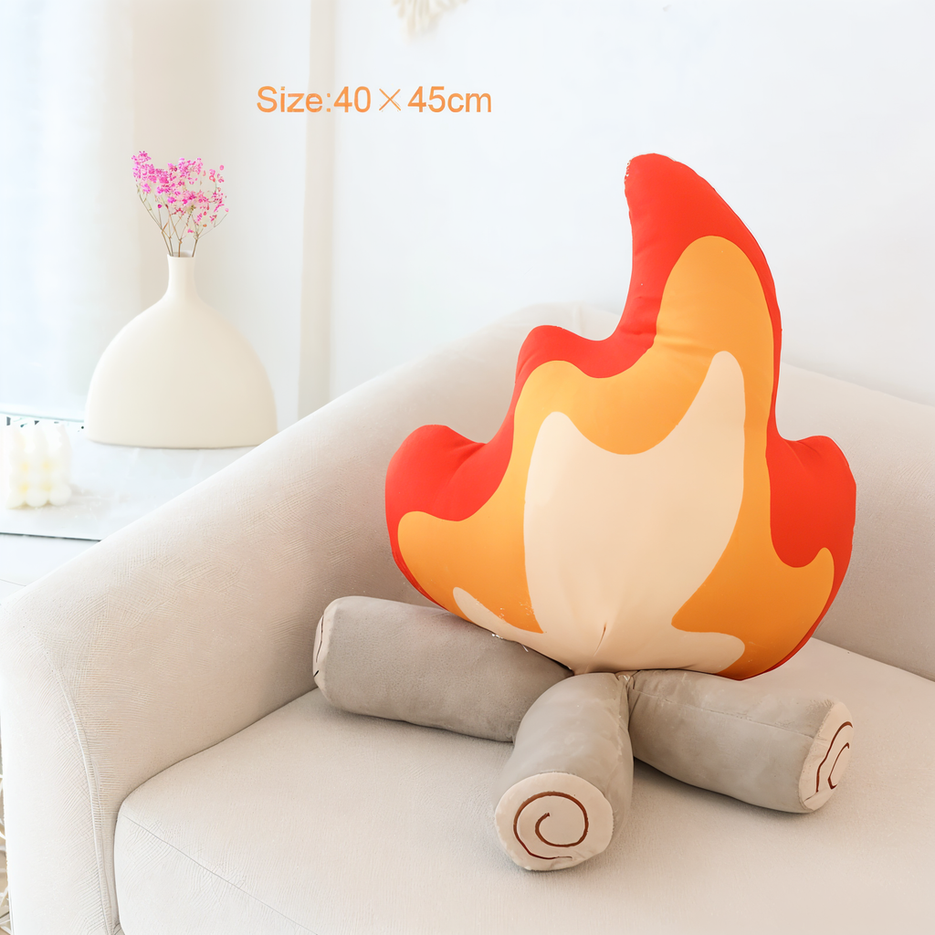 Geef je interieur warmte en sfeer met dit knusse vuurkussen.
