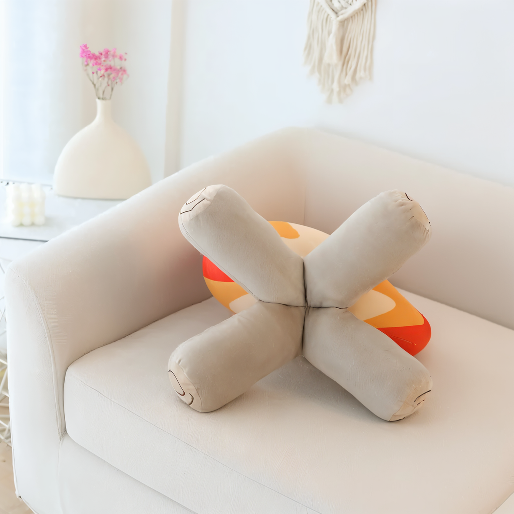 Het knusse vuurkussen brengt warmte en gezelligheid in je interieur.
