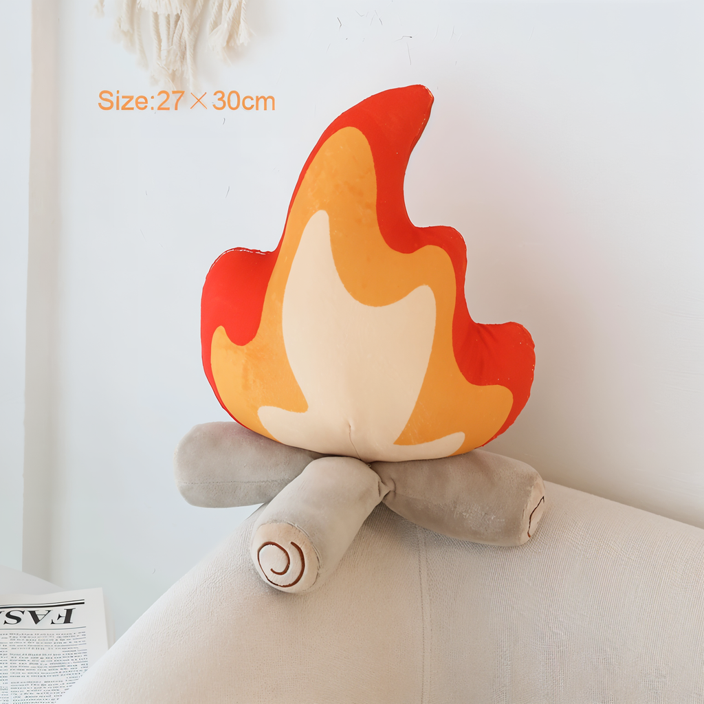 Knus vuurkussen voor een sfeervol interieur en aangename warmte.
