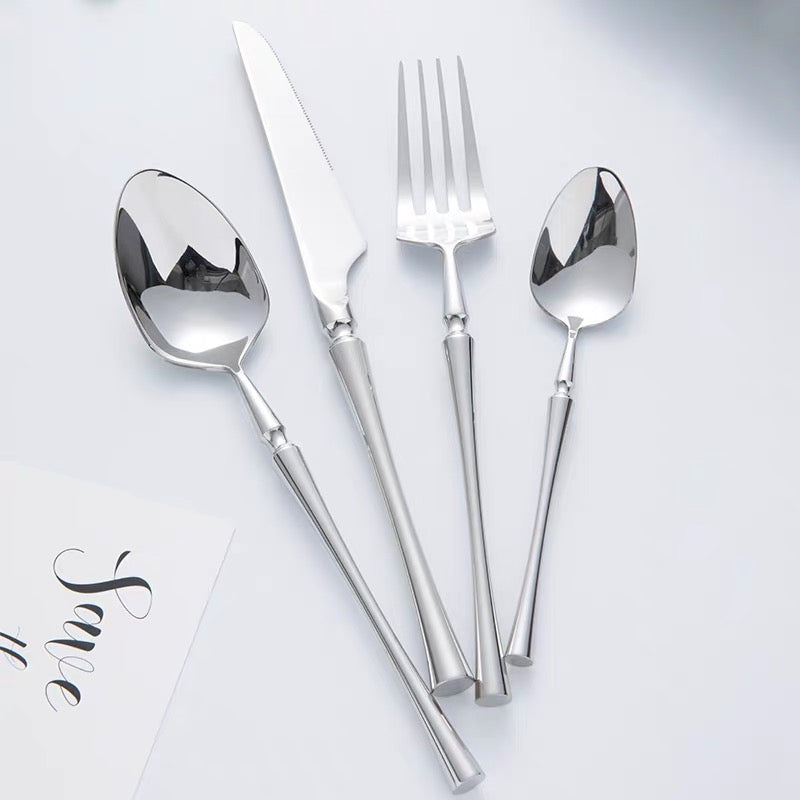 Hoogwaardige RVS Bestekset voor Elegante Tafels - 24 Stuks 2
