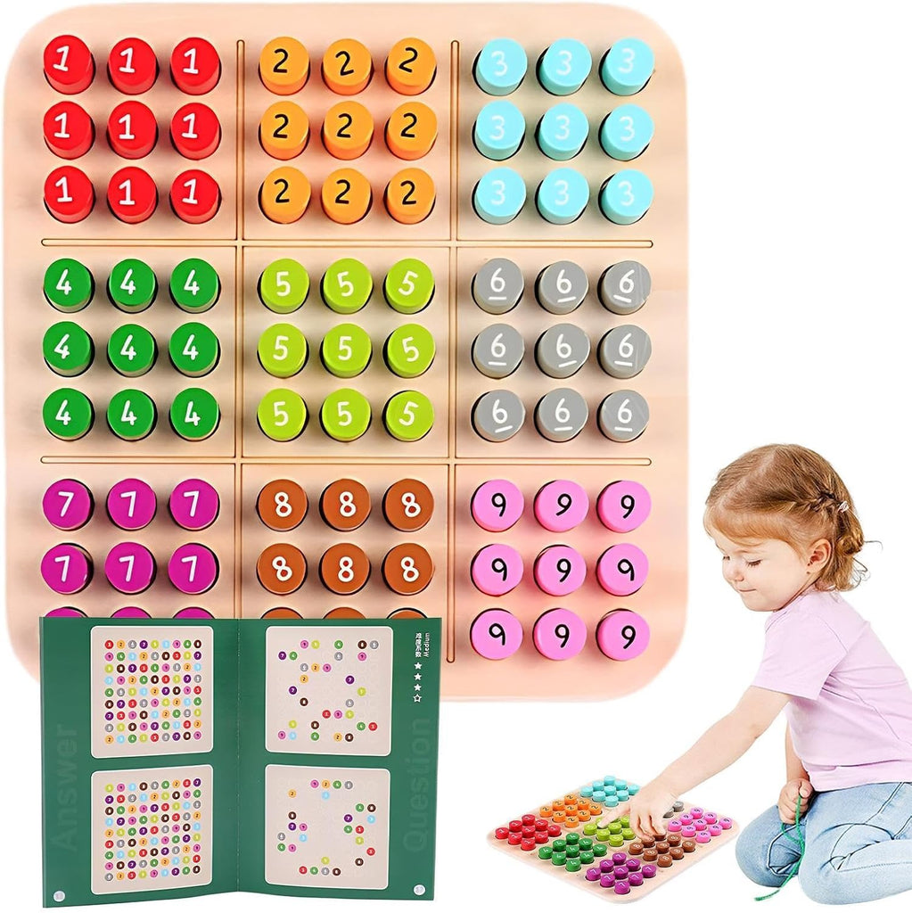 Houten 3D Sudoku | Puzzelspel voor Kinderen en Volwassenen 1