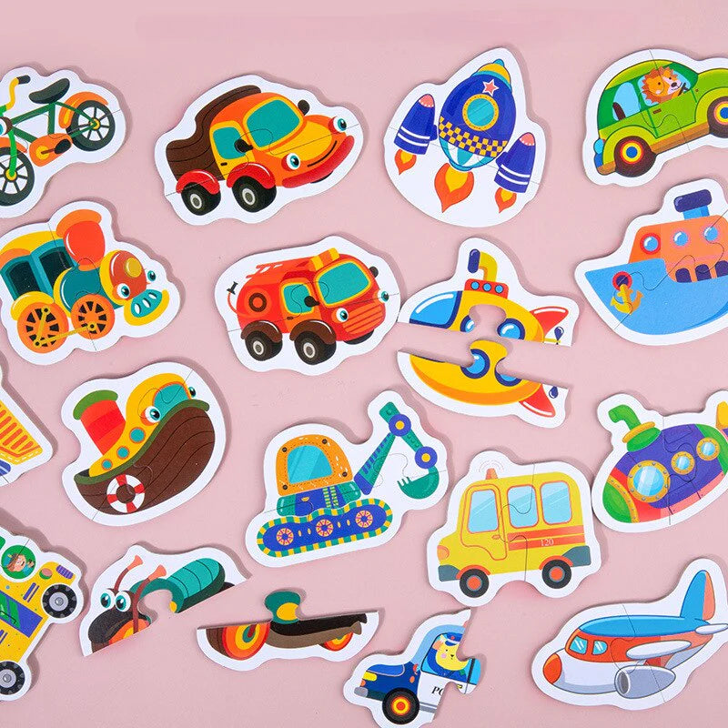 Kleurrijke Ontdekkingspuzzel | Educatieve Kinderpuzzel voor Kinderen 7