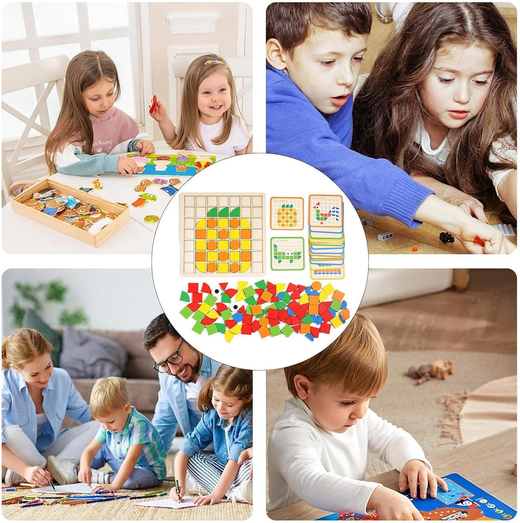 Kreatieve Houten Puzzel | Educatief Speelgoed voor Kinderen 2