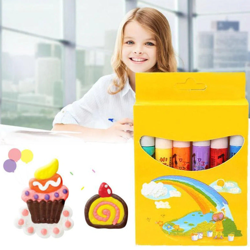 Magische Popcorn | Creatieve Tekenspullen met 3D-effect voor Kunst en Knutselen 0