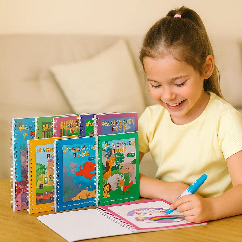 Magische Waterkleurboek | Creatieve Activiteit voor Kinderen 1