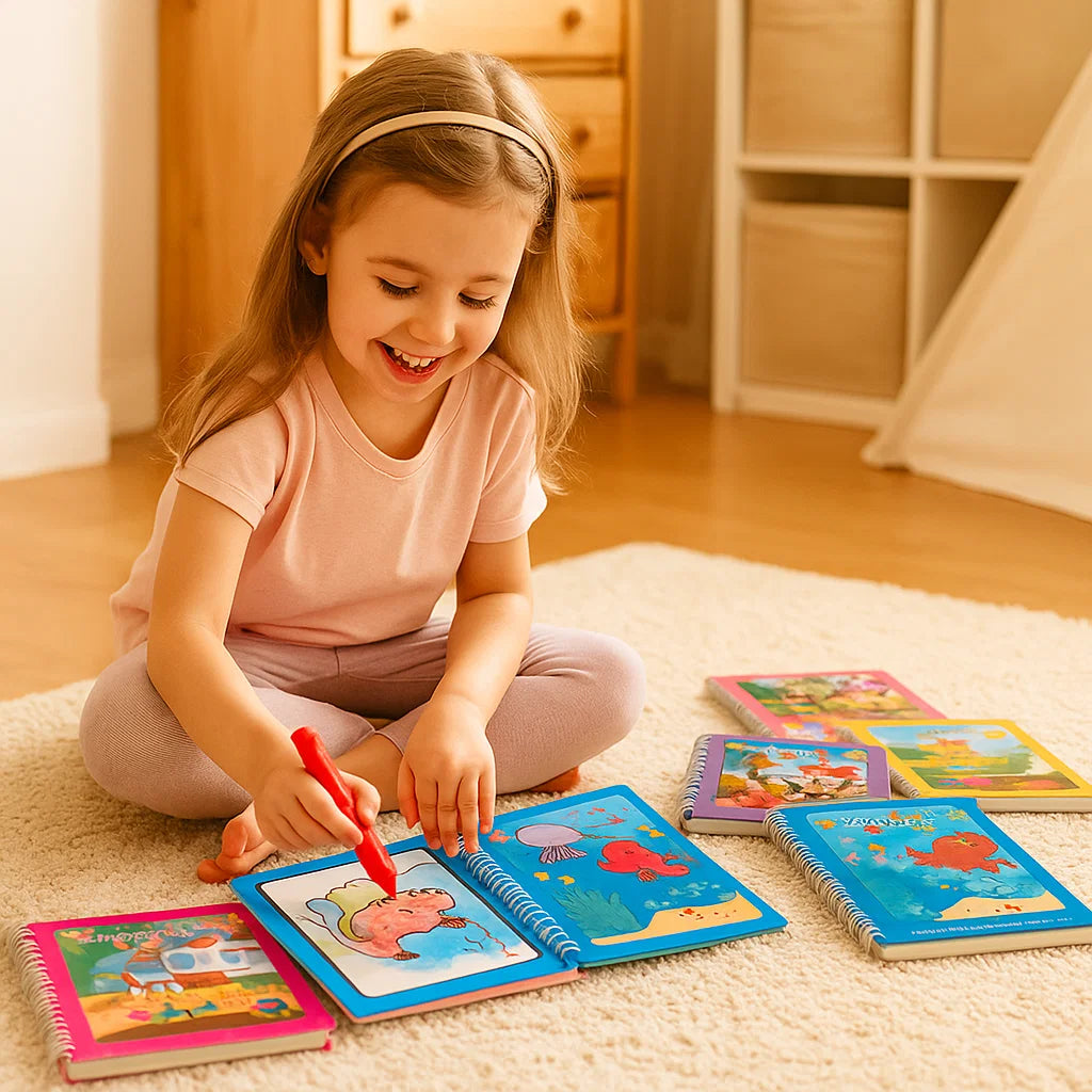 Magische Waterkleurboek | Creatieve Activiteit voor Kinderen 2