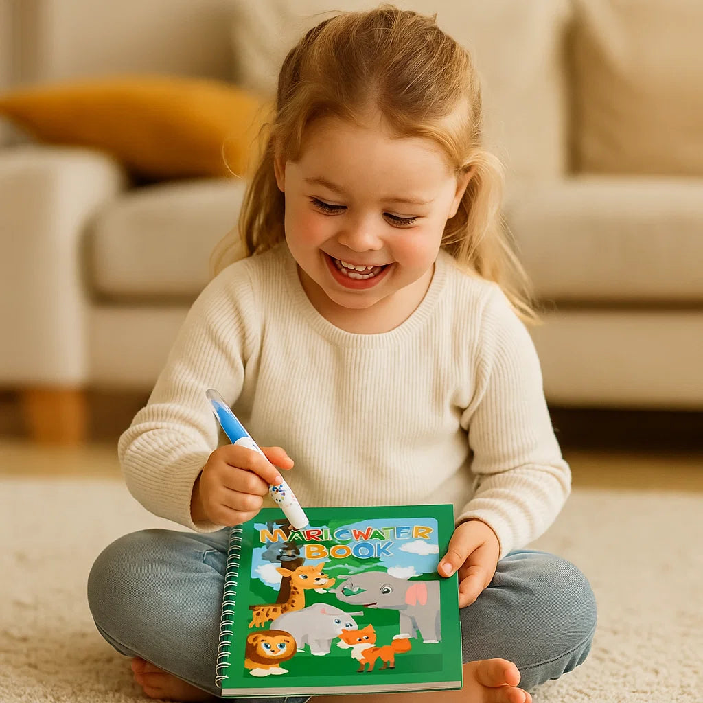 Magische Waterkleurboek | Creatieve Activiteit voor Kinderen 3