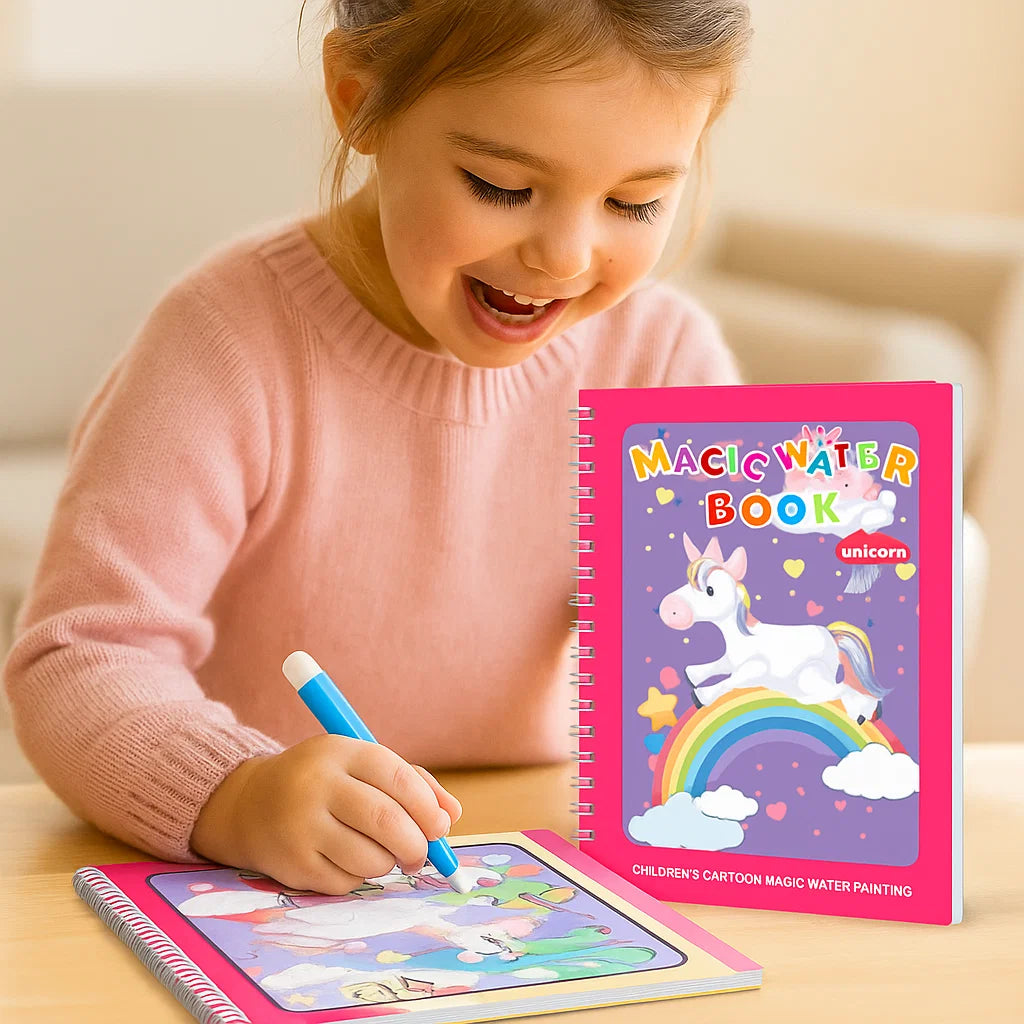 Magische Waterkleurboek | Creatieve Activiteit voor Kinderen 6