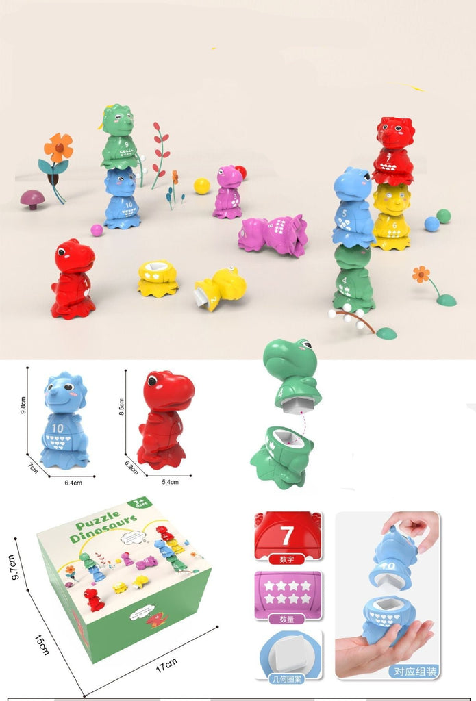 PuzzleEggs  educatieve set voor het leren sorteren en herkennen van vormen.
