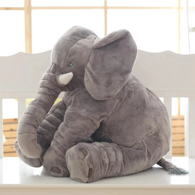 Olifant Kussen | Pluche Decoratie en Knuffel 0