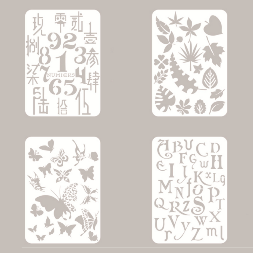 Stempel kunst StencilJoy - Creatieve kit voor liefhebbers, een must-have voor knutselfans.