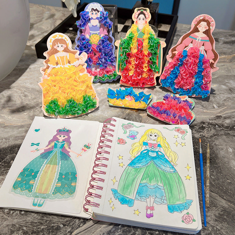 Prinses Creatief | Kleur- en Knutselboek – Inspirerend, Educatief &amp; Creatief voor Kinderen 1