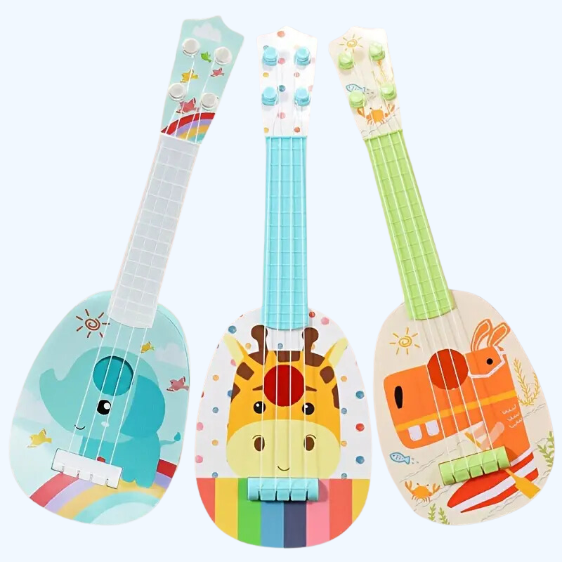 Creatieve en muzikale kinder ukelele set ideaal voor jonge muzikanten.