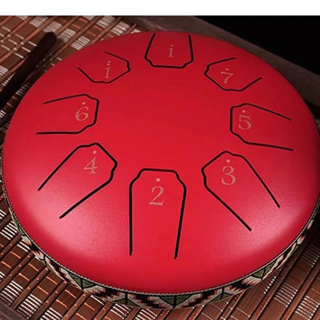 Compact en draagbaar percussie-instrument geschikt voor verschillende muziekgenres.