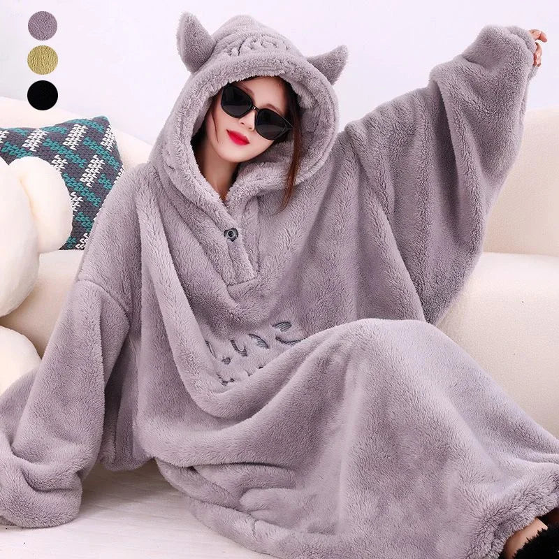 CozyBear Oversized Hoodie - Heerlijk warme en knusse hoodie, perfect voor ontspannen dagen thuis.