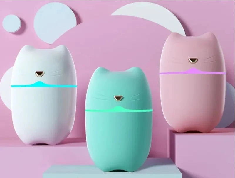 Dierenluchtbevochtiger met modern design en intelligente veiligheidsopties.
