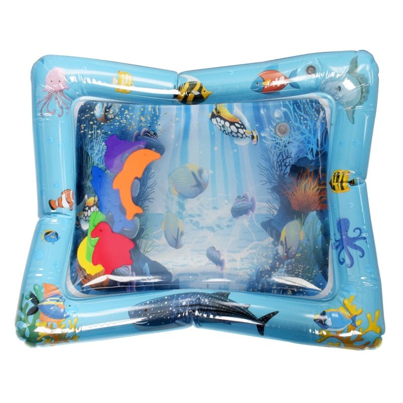 WaterJoy speelkleed voor baby's, met opblaasbare onderdelen die de zintuigen en motoriek stimuleren.
