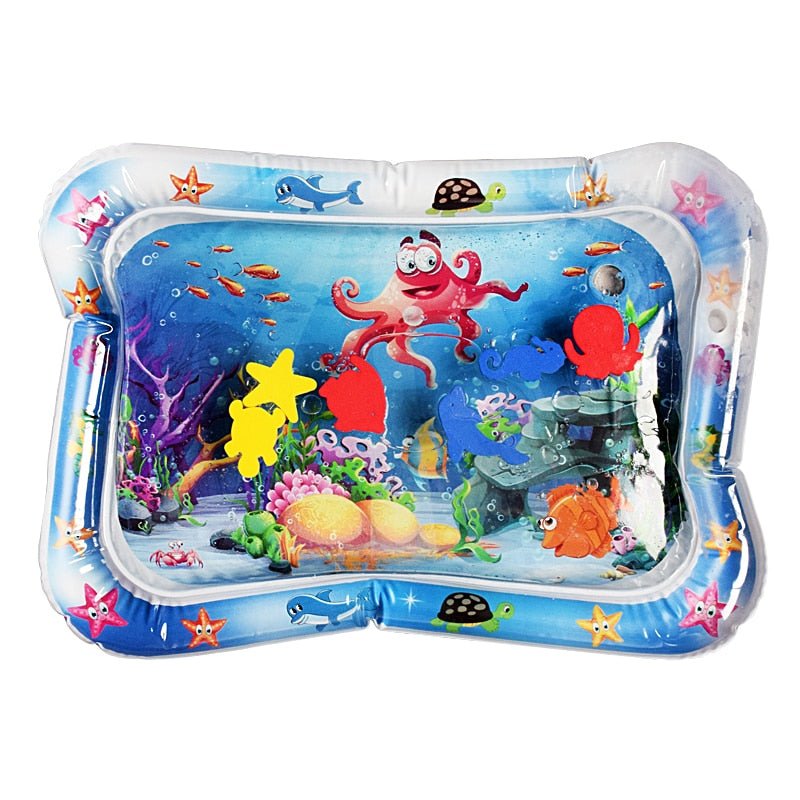  WaterJoy opblaasbaar speelkleed voor baby's, ideaal voor het stimuleren van de motorische ontwikkeling en interactief spelen.
