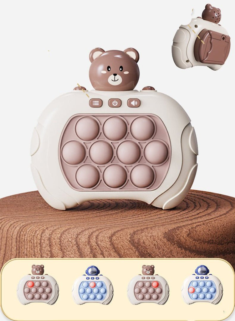 FunBubble Pop It fidget speelgoed met visuele en auditieve prikkels voor interactief spel.
