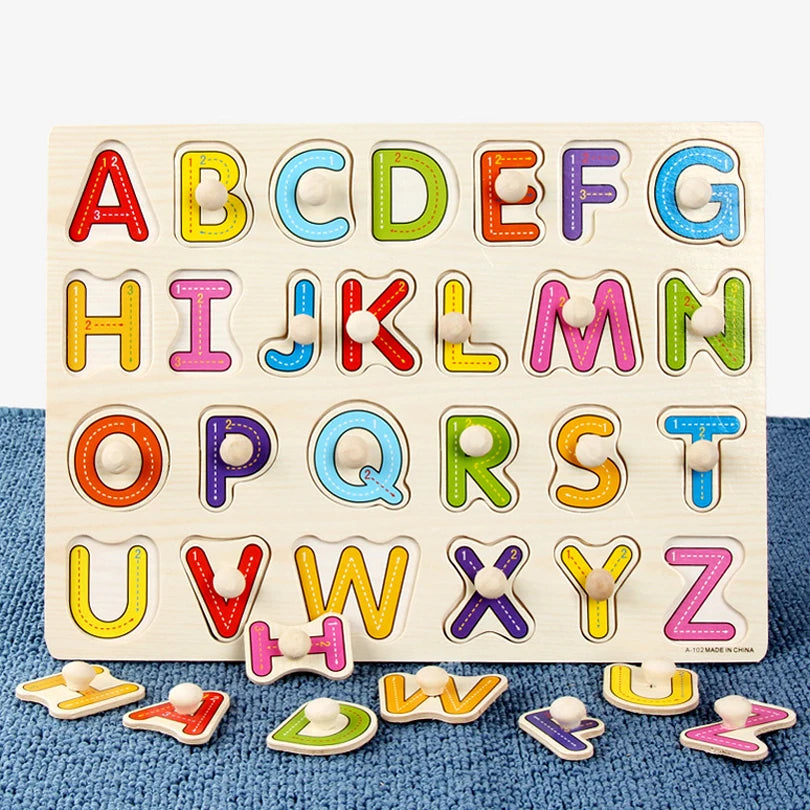 SmartLearn houten leerpuzzels perfect om peuters te ondersteunen in hun ontwikkeling en creativiteit.
