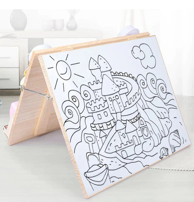 PlayZingo unique activity board designed for play, learning and drawing in one place.
