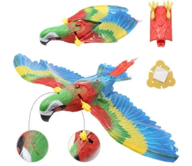 SkyGlide Realistische Vliegende Vogels - Interactieve speelgoedvogels voor kinderen, ontworpen voor educatief en creatief spel.