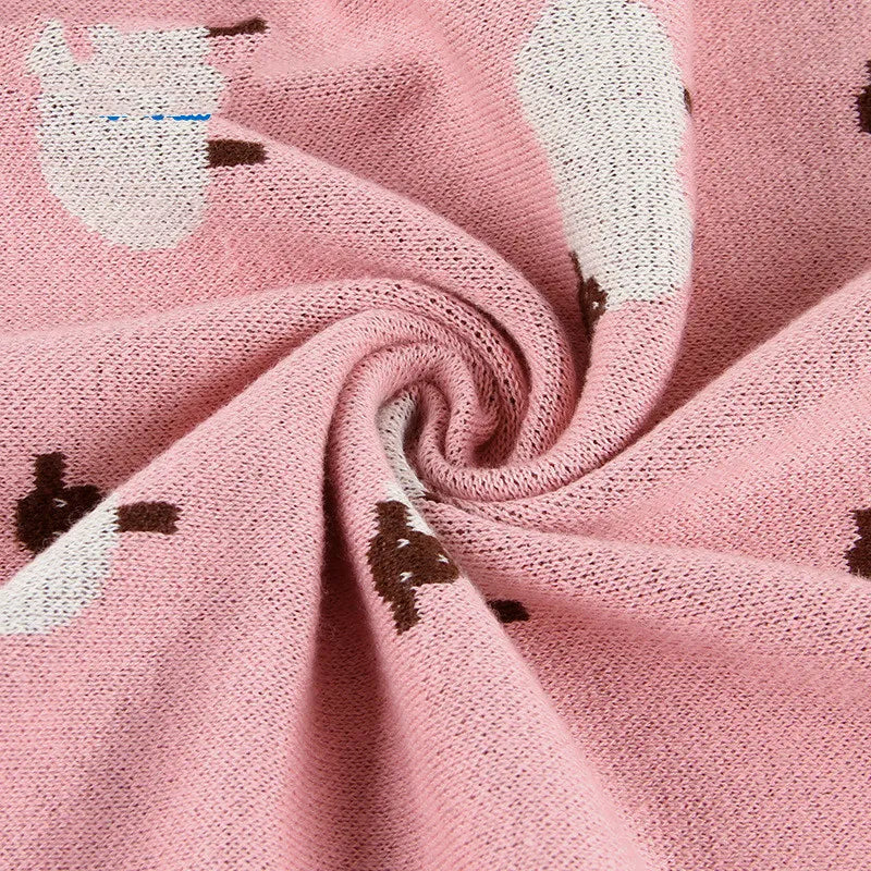 Sophie | Babydeken – Zacht, Warm & Schapenpatroon voor Ledikant 7