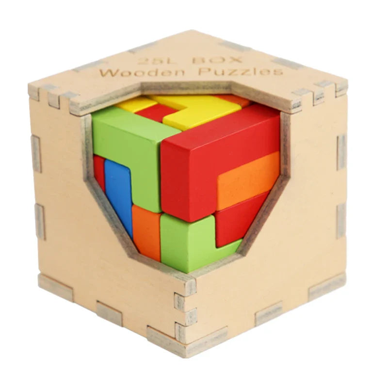 Tetris | Houten 3D Puzzel voor Volwassenen en Kinderen 6
