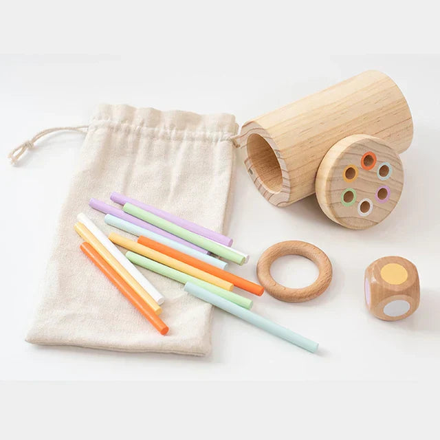 EcoPlay Match & Balance Toy - Leuke en leerzame houten puzzel voor kinderen