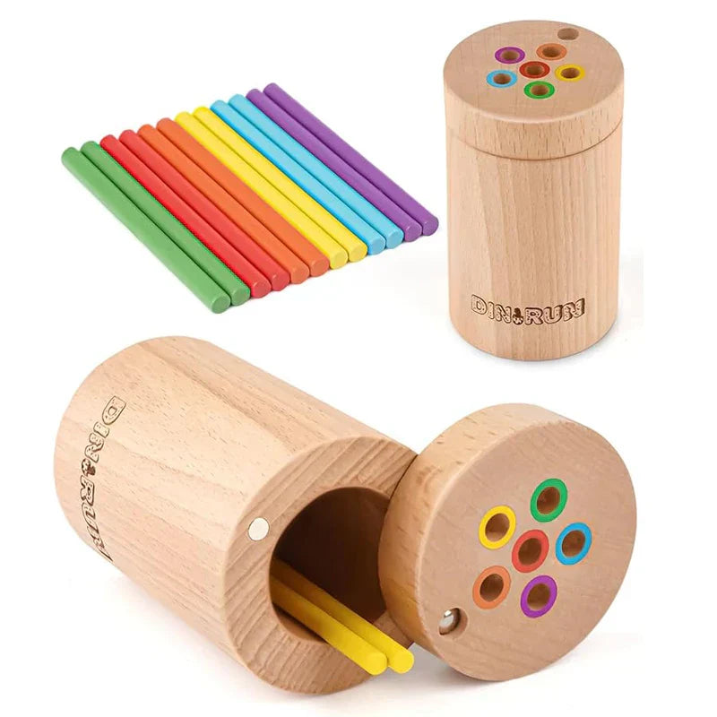 EcoPlay Match & Balance Toy - Houten speelelementen voor motorische ontwikkeling