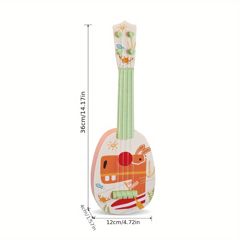 Muzikale en creatieve kinder ukelele set speciaal ontworpen voor jonge talenten.
