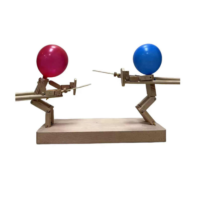 Houten speelgoed ontworpen voor spannende en actieve spelervaringen.