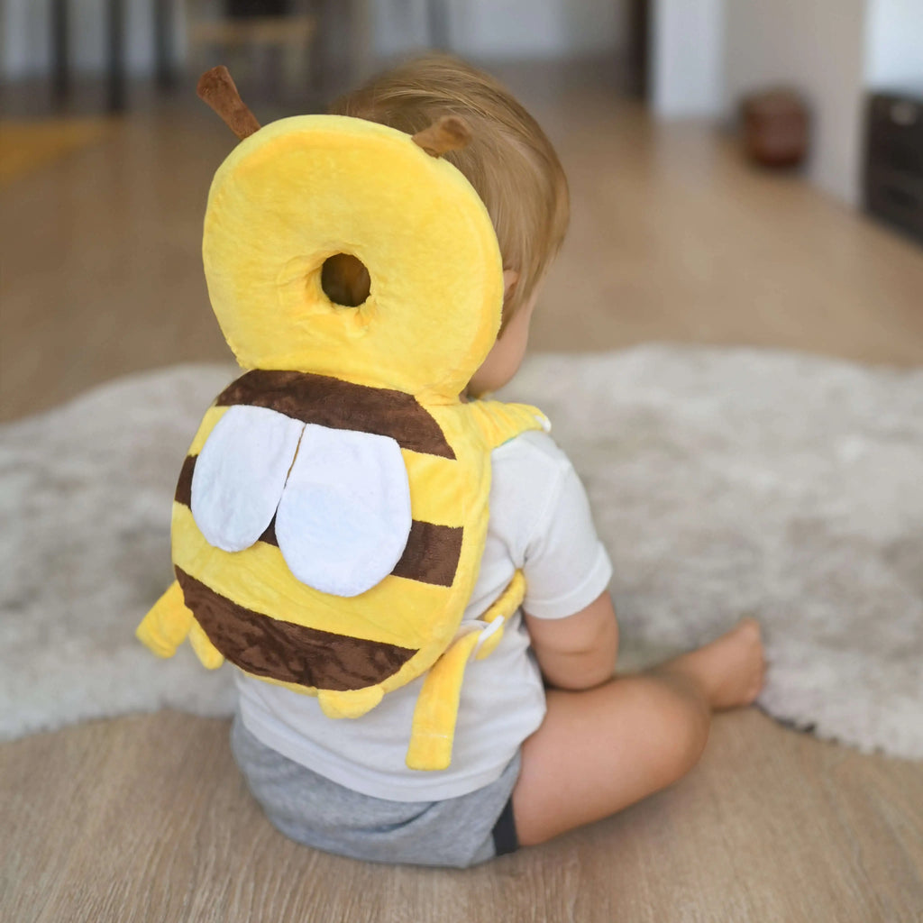 Kussen voor baby's dat ondersteuning biedt en beschermt tegen stoten en valpartijen.