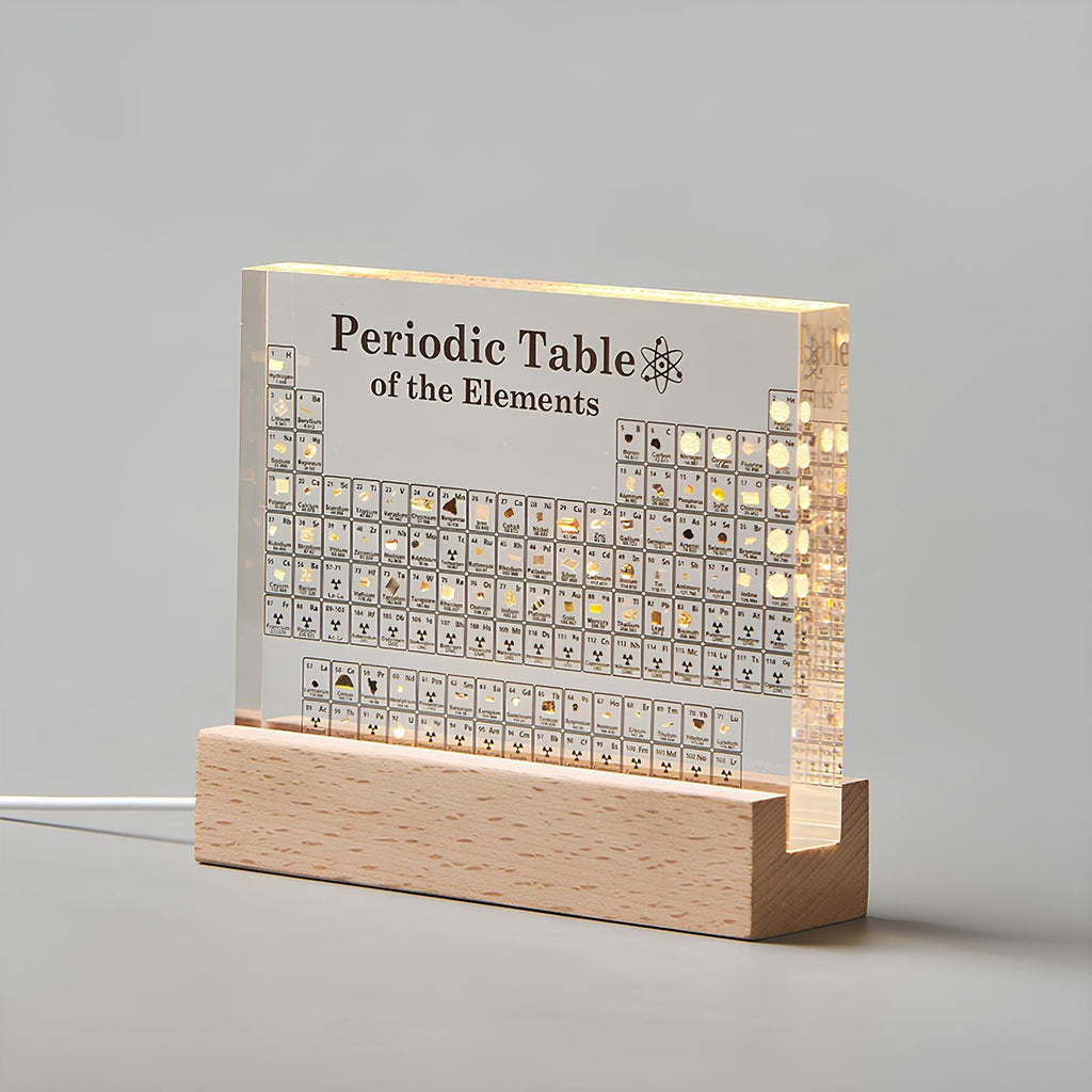 Systeem display periodiek - PeriodicGlow verlichte, een moderne en innovatieve manier om te leren.