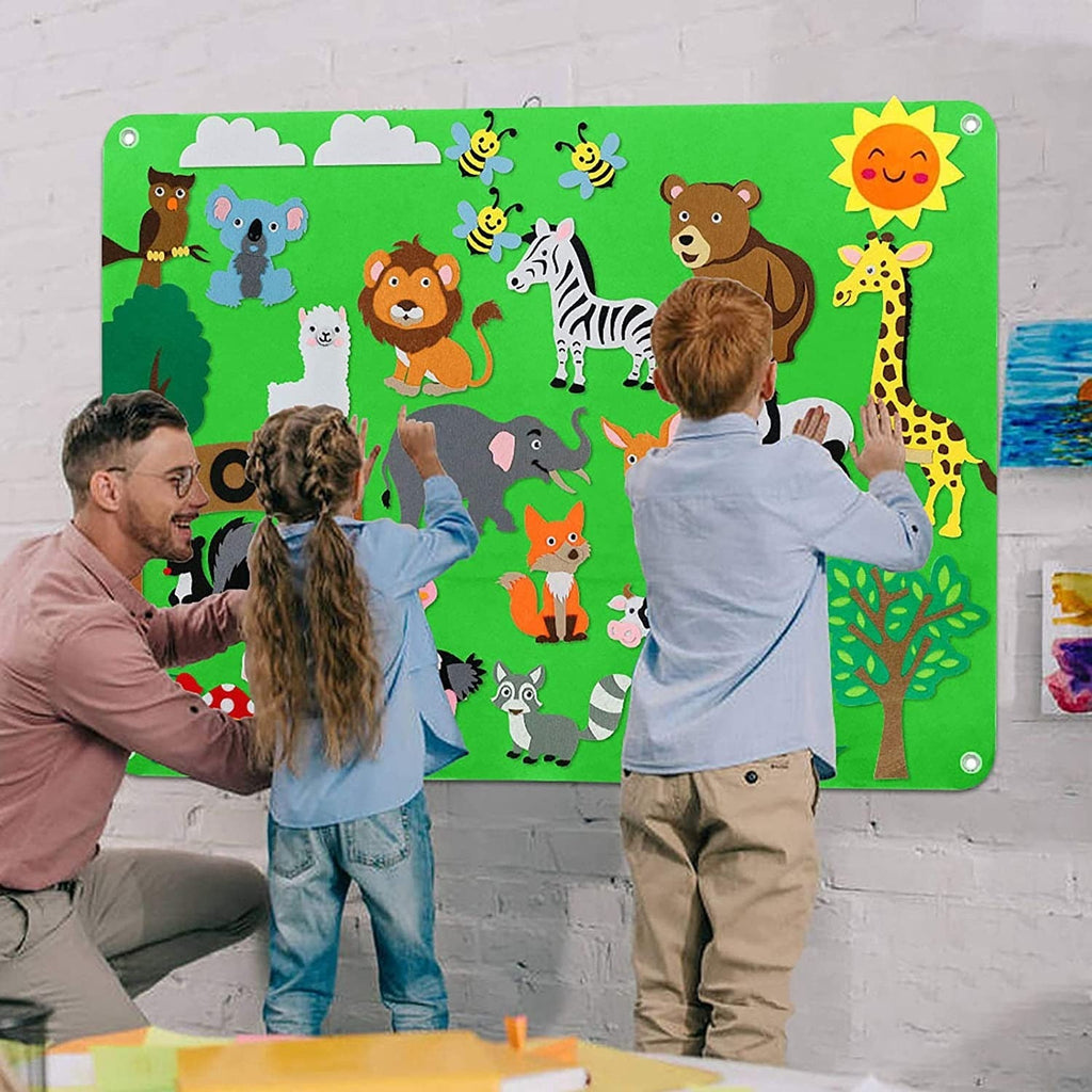 KinderSpeel Educatieve boerderij speelmat, een ideale combinatie van leren en plezier voor jonge kinderen.