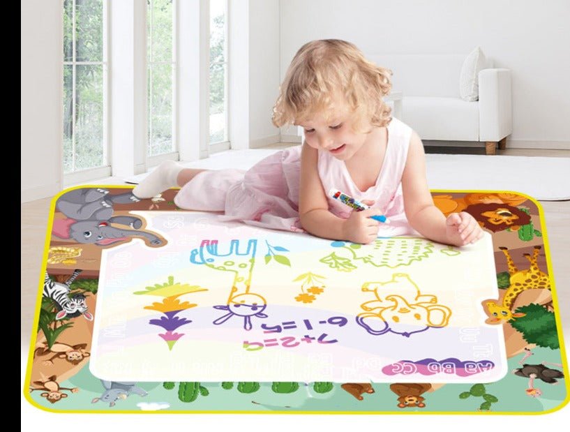 SplashArt magische tekenmat voor kinderen, waar kunst en avontuur samenkomen met water.
