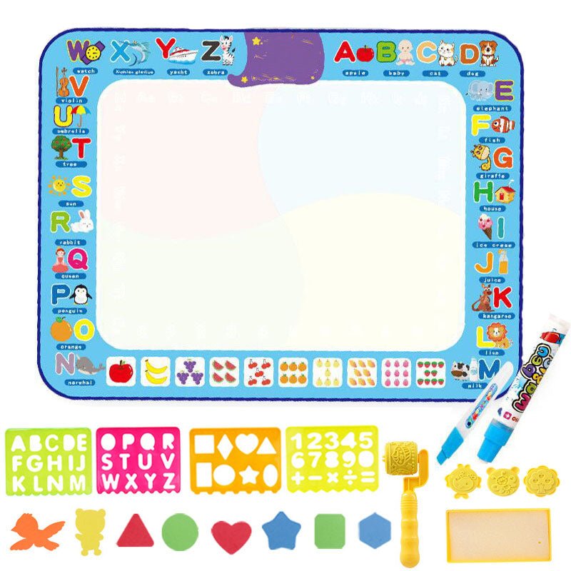 SplashArt water tekenmat voor kinderen, waar magie en creativiteit samenkomen in een tekenavontuur.

