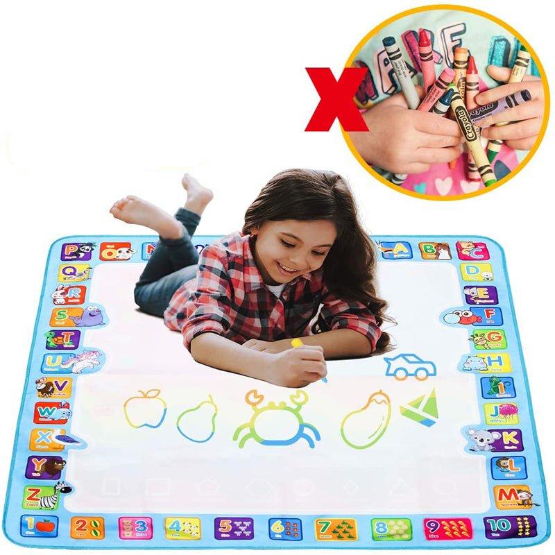 SplashArt water tekenmat voor kinderen die van creatief spelen houden en nieuwe avonturen willen ontdekken.
