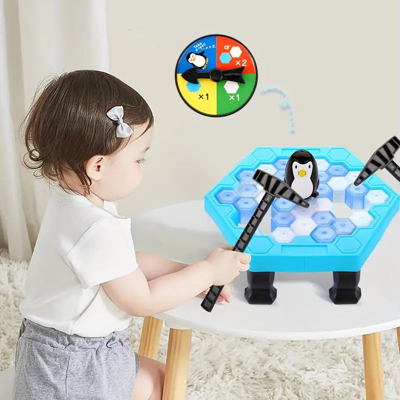 Zorg voor een interactieve speelervaring met het PenguinPlunge - Spannend Ijsbreker Spel Voor Kinderen.