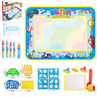 Magische watermat die schoon spelen en leren mogelijk maakt voor kinderen.
