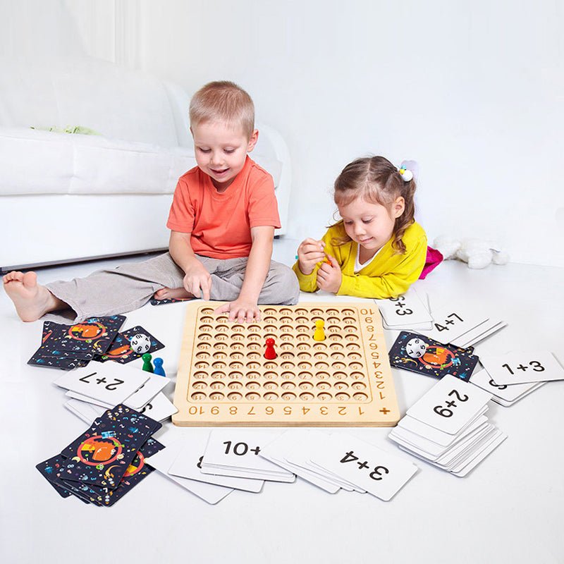 Vermenigvuldig bordspel voor rekenplezier en educatie in één.