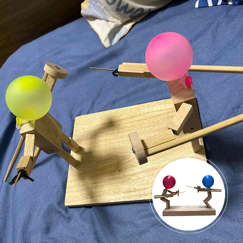Interactief houten spel voor families en vrienden.
