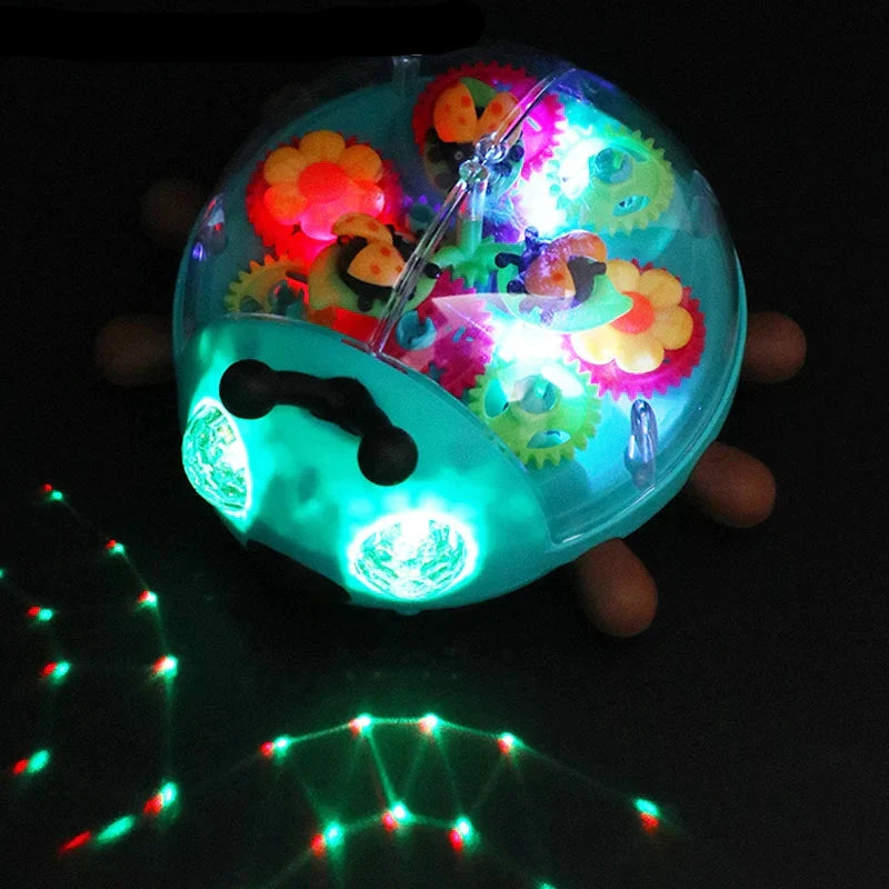 Educatief kruipspeelgoed met licht- en muziekeffecten voor baby's.