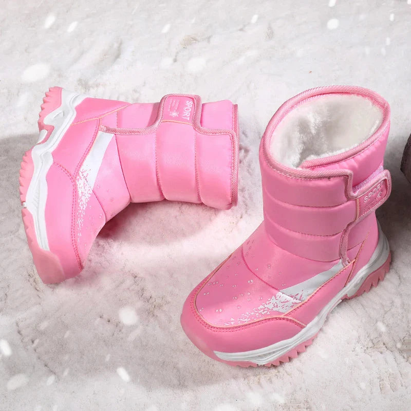 Max comfortabele winterschoenen voor actieve kinderen die de winter willen verkennen.
